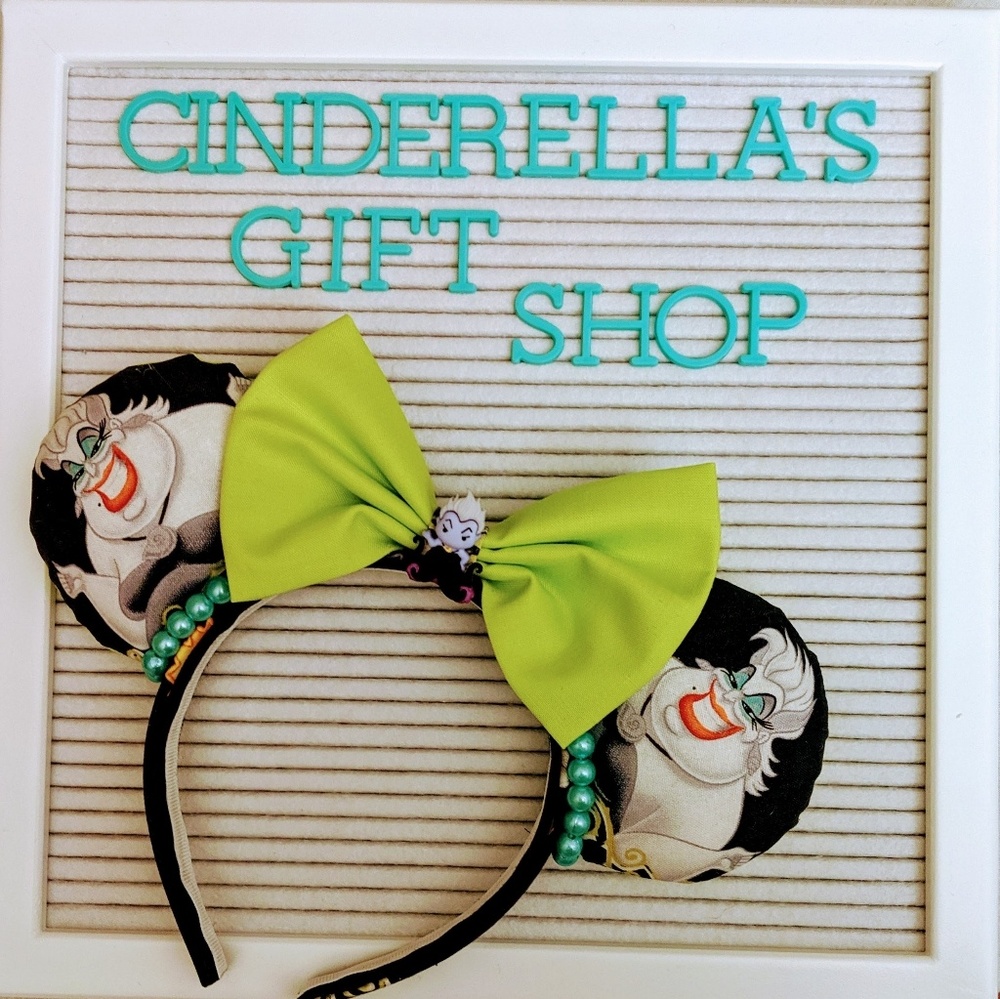 Ursula Inspired Disney Ears